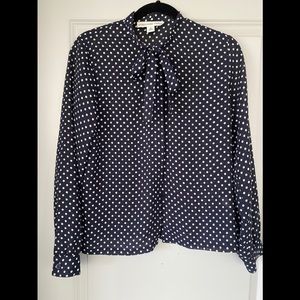 Josephine Chaus Polka dot blouse